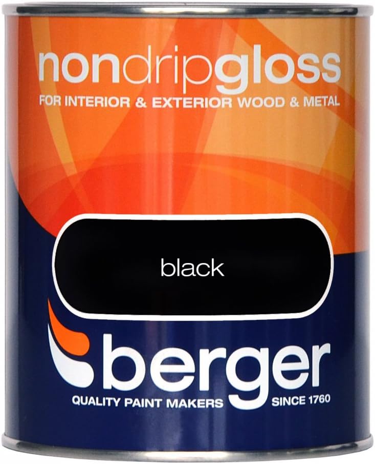 BergerNon Drip Gloss 750ml Navy Blue (306028)