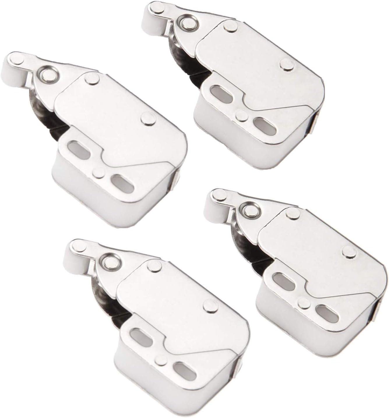 4 x Spring Loaded Mini Tip Push Catch Release Latch Caravan Boat Cupboard Door Latch