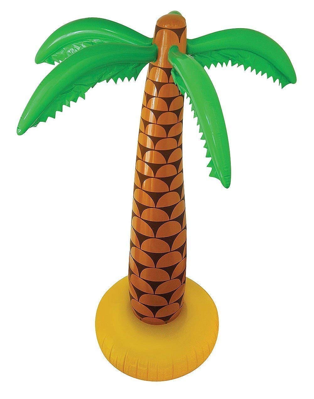 2 X Inflatable Blow Up Palm Tree 90cm For Party Decoration