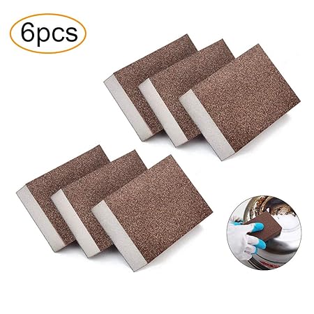 Globaldream 6 Pezzi Spugna Per Smeriglio Spugna Gomma
