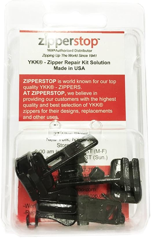 ZipperStop Wholesale Zipper Repair Kit Solution YKK 8 Molded Pulls