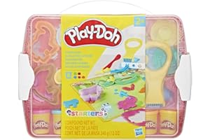 Play-Doh Activity Case, 16 Tools, 3 Playmats, 6 Colors, Arts and Crafts for Kids, Preschool Toys for 2 Year Old Boys and Girl