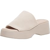 Minshluu Womens Wedge SIides Sandals Platform Open Toe Slip On Elastic Band Wedges Shoes