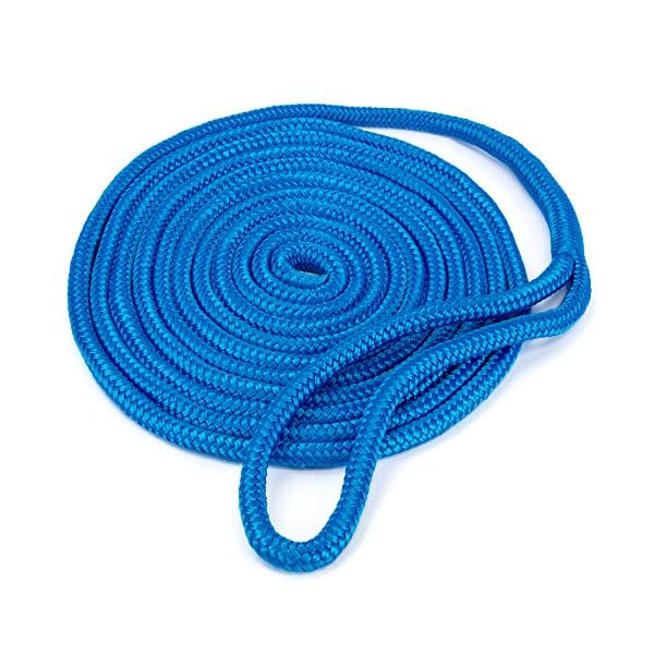 15-foot-Double-Braided-38-Thick-Nylon-Dockline-by-Crown-Sporting-Goods