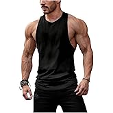 OYOANGLE Men's Workout Tank Top Sleeveless Athletic Gym Muscle Tops