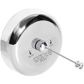 Little World Retractable Clothesline 304 Stainless Steel Durable with Heavy Duty Adjustable Rope Shower Clothes Line for Indo