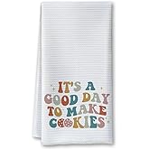 It's a Good Day to Make Cookies Kitchen Towels 16x24, Baking Towels Tea Towels for Baking, Funny Gifts for Bakers Cookie Lovers Cooks, Baking Gifts for Women Bakers, Baking Lover Birthday Gifts