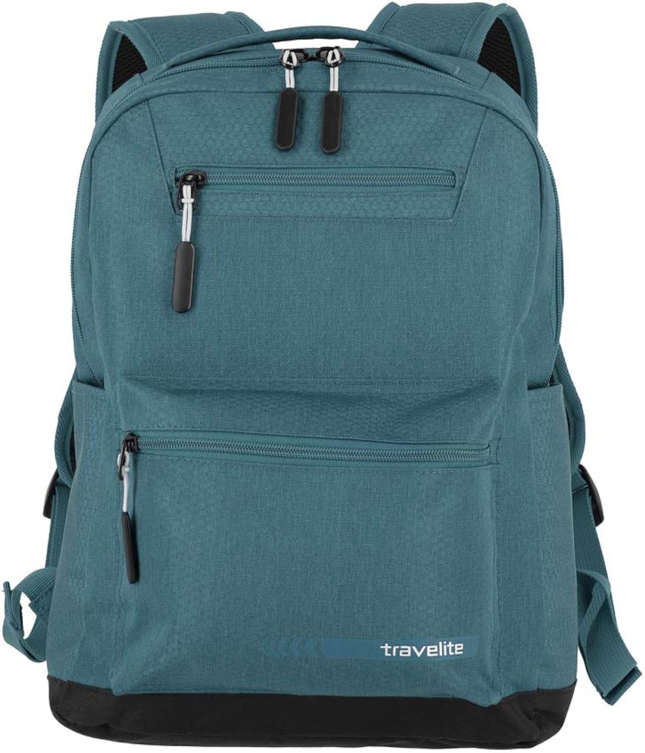 Travelite Hand luggage backpack size M meets IATA cabin luggage dimensions., petrol (Turquoise) - 06917-22 - Image 3