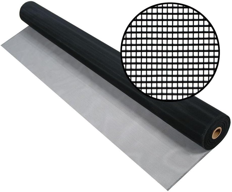 Aluminum Insect Screen 72" x 100ft Roll (Charcoal)