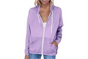 Womens Lightweight Cooling Athletic Jacket UPF 50+ Track Jackets with Pocket Long Sleeve Zipper Sunscreen Shirts
