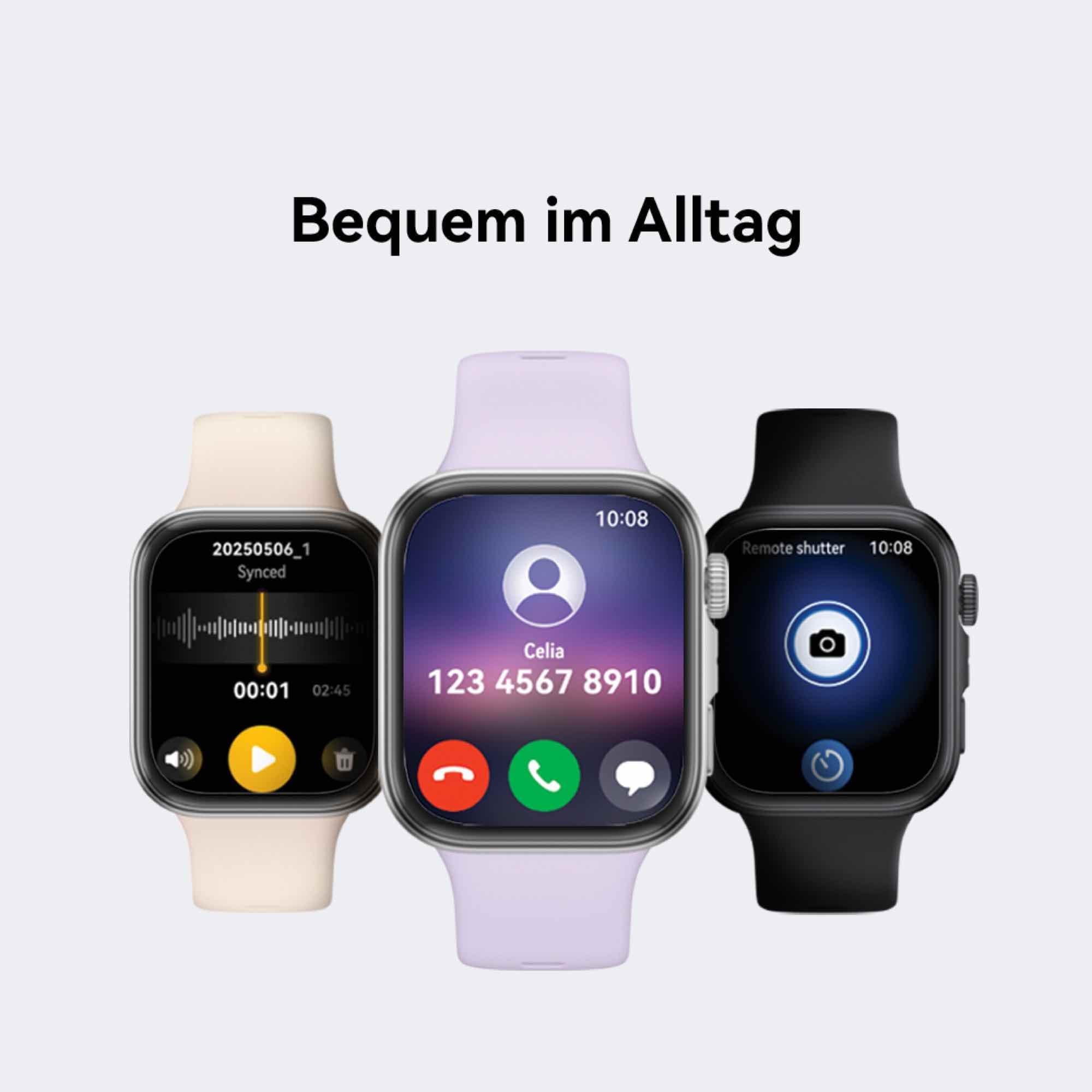 HUAWEI Watch FIT 4 Smartwatch, GPS, Fitness Tracker, Grau 7