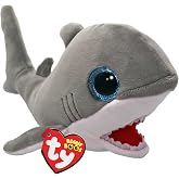 Ty Beanie Boo Finnegan The Gray Shark - 6"
