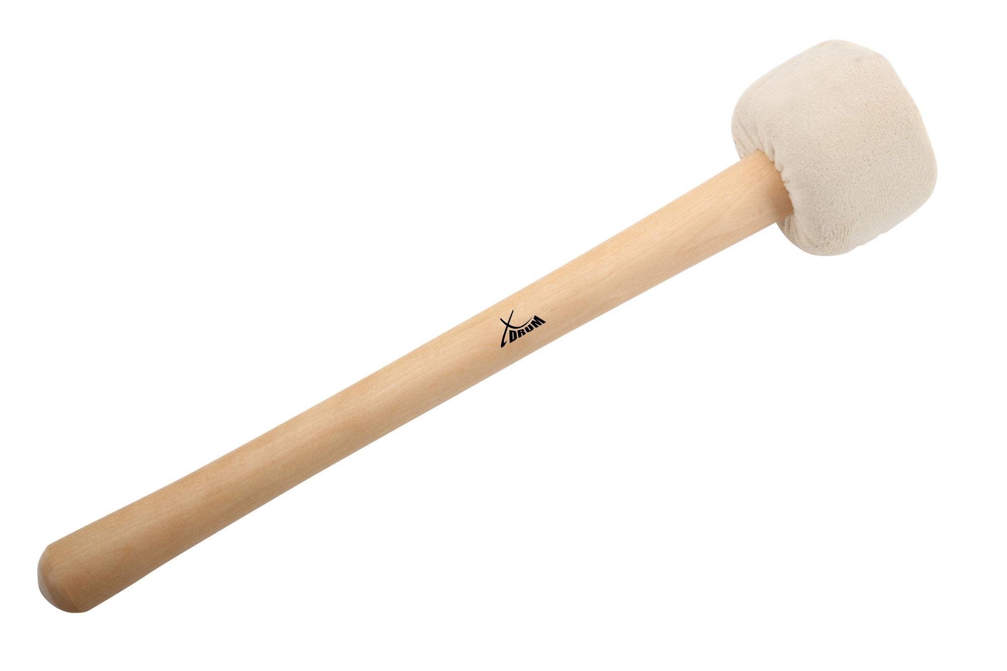 XDrum MBD1-H Marching Bass Drum Mallets Hard Felt Head