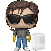 POP Stranger Things - Steve Harrington with Sunglasses Funko Pop! Vinyl Figure (Bundled with Compatible Pop Box Protector Case), Multicolored, 3.75 inches