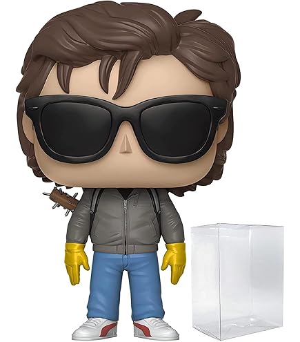 Stranger Things Funko Pop! Hopper With Donut – Variant Chase, Con Custodia Protettiva In PET