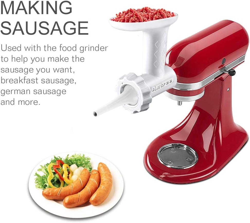 Food Meat Grinder Attachments for KitchenAid Stand Mixers Durable Meat Grinder - Image 5