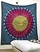 Exclusive Branded Peacock Feather Tapestry By Urbanknot Hippie Bohemian Dorm Decor Wall Hanging