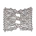 Lovef Easy Comb Magic Hair Comb Stretchy Beaded Hair Comb in Green (White)
