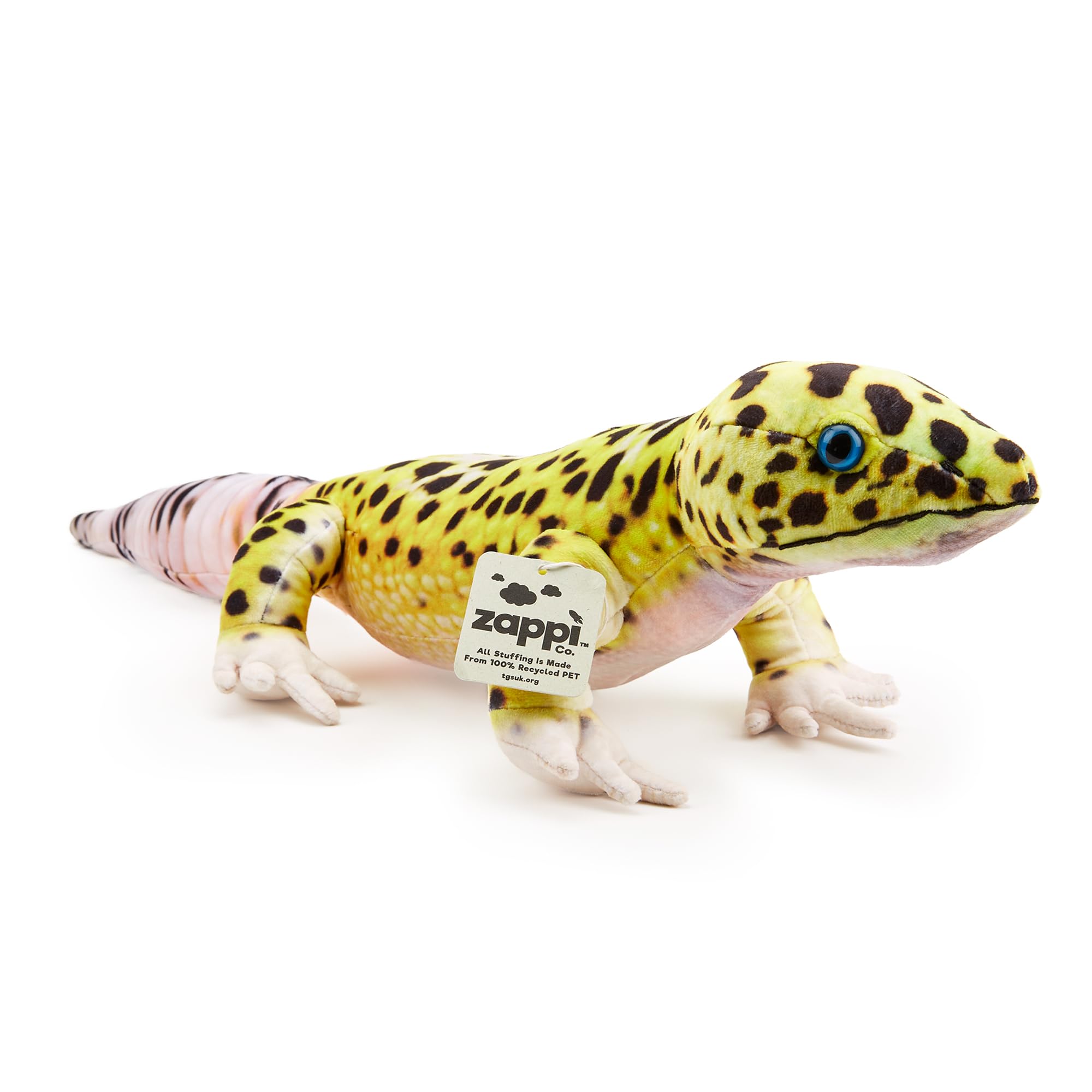 Zappi Co - Children's Realistic Soft Cuddly Plush Toy Animal - Perfect Playtime Companions for Children with Lifelike Detail featured Tiktok (65cm Length) (Leopard Gecko) — image 1