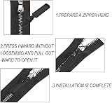 Lmyzcbzl Metal Zipper Pulls 4 Pack - Durable Replacement Tabs for Bags view 4