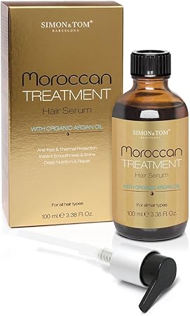 Amazon サイモン トム Simon Tom モロッカン トリートメント ヘア セラム アルガンオイル 配合 Simon Tom ヘア美容液 通販