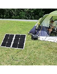 Cargador de teléfono con panel solar Suaoki portátil de 25 V 40 V 60 V