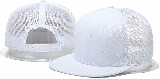 blank flat bill trucker hats