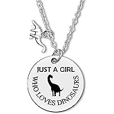 Dinosaur Lovers Jewelry Dinosaur Gifts for Women Animal Lover Gift for Girls Birthday Gifts for Dinosaurs Lover Friends Daughter Sister Coworker Christmas Graduation Gift