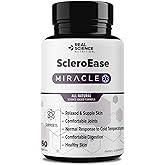 Real Science Nutrition ScleroEase Miracle Offers Relief to sufferers of Scleroderma, Supporting Flexible & Supple Skin, Comfortable Joint Movement, Comfortable Digestion, and Healthy Skin