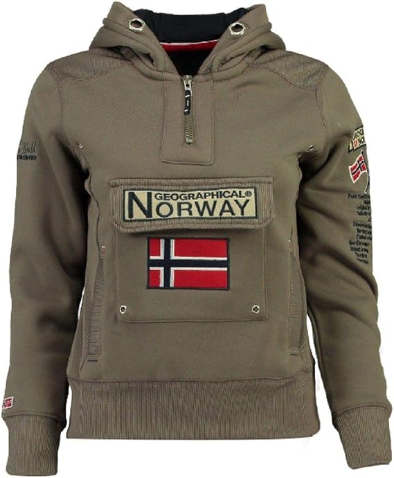 Geographical Norway Sweatshirt Girl GYMCLASS Taupe 14 Amazon.co.uk
