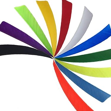 Empennages En Plume De Dinde – 20 Pièces, 4 Pouces, Aile Droite, Blanc, Pour Tir à L’arc Et Flèches DIY