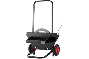 VEVOR Banding Strapping Cart, Fit for Steel Strapping Coils with 23.6 inches Core Outer Size, Heavy Duty Dispenser with Rubbe