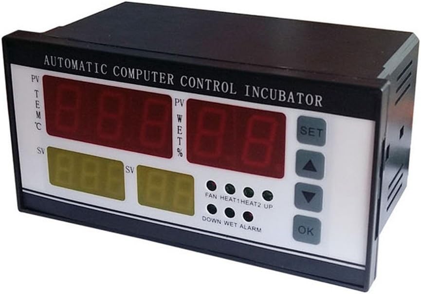 Wavel XM-18 Egg Incubator Controller Thermostat Hygrostat Full Automatic Control with Temperature Humidity Sensor Probe (220V)
