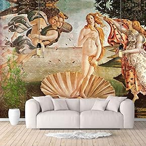 Wall Murals for Bedroom Starry Night by Van Gogh Famous Paintings Large Removable Wallpaper Peel and Stick Wall Stickers - 66x96 inches