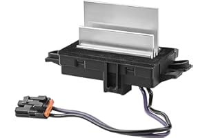 DAFGSEA HVAC Blower Motor Resistor AC Blower Control Module Compatible with 2003-2007 Chevrolet Silverado Avalanche Suburban Tahoe, GMC Sierra Envoy Yukon, Cadillac Escalade, Replace 15-80567 89018778 4P1516