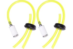 MANOSTIA 2pcs Fuel Lines Hole Grommet Assembly for Earthquake Predator Auger MC43 E43 Parts Thunderbay Y43 Auger Parts Replaces PN3004105 300494 30047 Fits Craftsman 46cc Backpack Blower