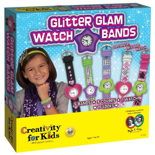 Creativity for Kids Glitter Glam Watch Bands