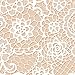 Duck Brand 283690 Printed Duct Tape, Natural Lace, 1.88 Inches x 10 Yards, Single Roll