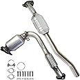 PULCHERFLOW Front & Rear Catalytic Converter Compatible with 2010 2011 2012 2013 2014 Chevrolet Equinox, 2010-2014 GMC Terrain 2.4L Catalytic Convertor High Performance (EPA Compliant)