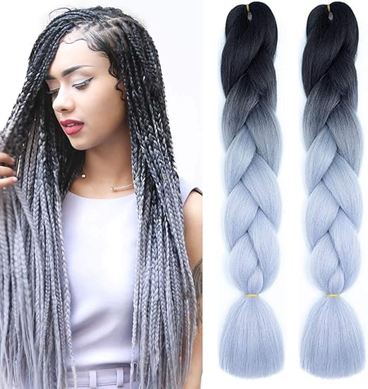 Amazon Com Msbelle 5 Pcs 24 Inch Synthetic Braiding Hair