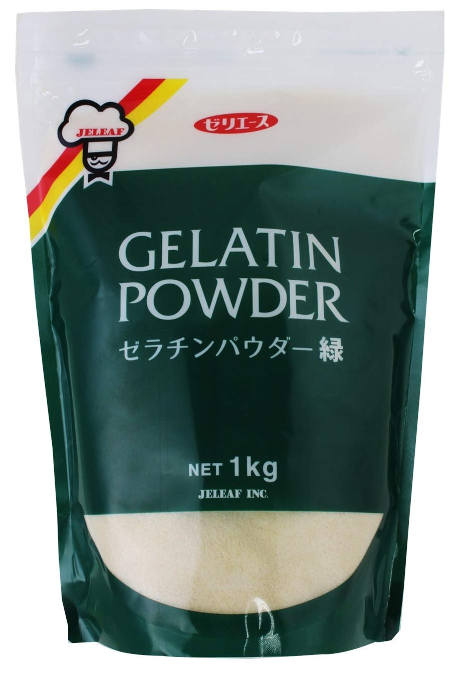 ジェリフ ゼリエース ゼラチンパウダー緑 1kg商品画像