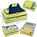 Picnic at Ascot - Two Layer - Hot/Cold Thermal Food and Casserole Carrier - Trellis Green