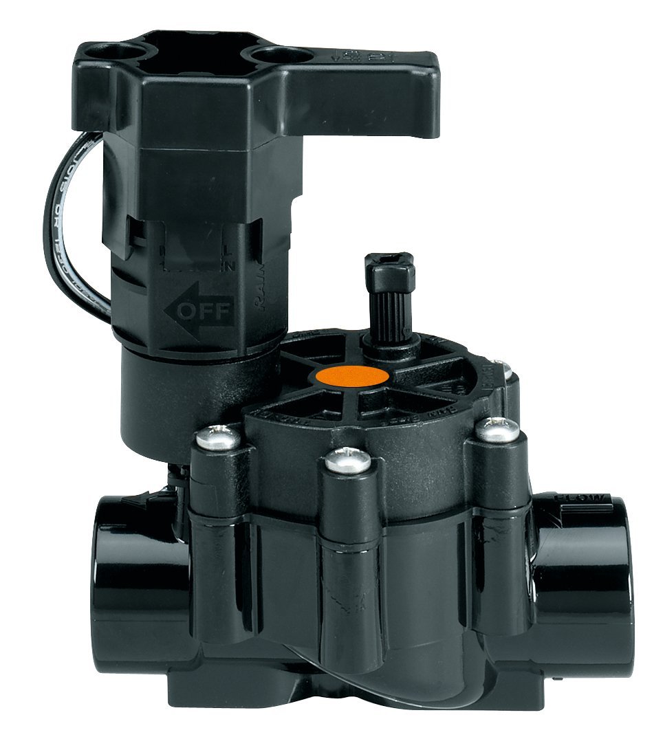 Rain Bird ZX12100D – Solenoid Valve, Female, 3/4 Inch, Special Irrigation/Drip, Black