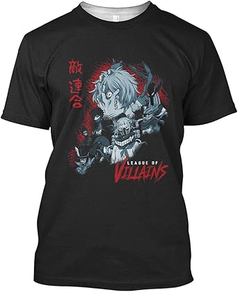 My hero academia villains shirt Clearance