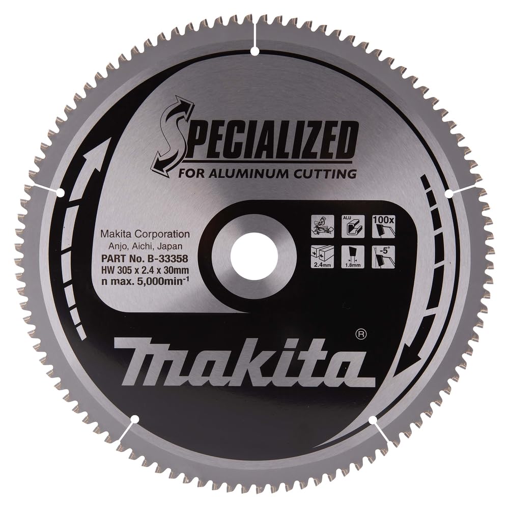 Makita B-33358 Specialized Aluminium Cutting Saw Blade 305x30x100T