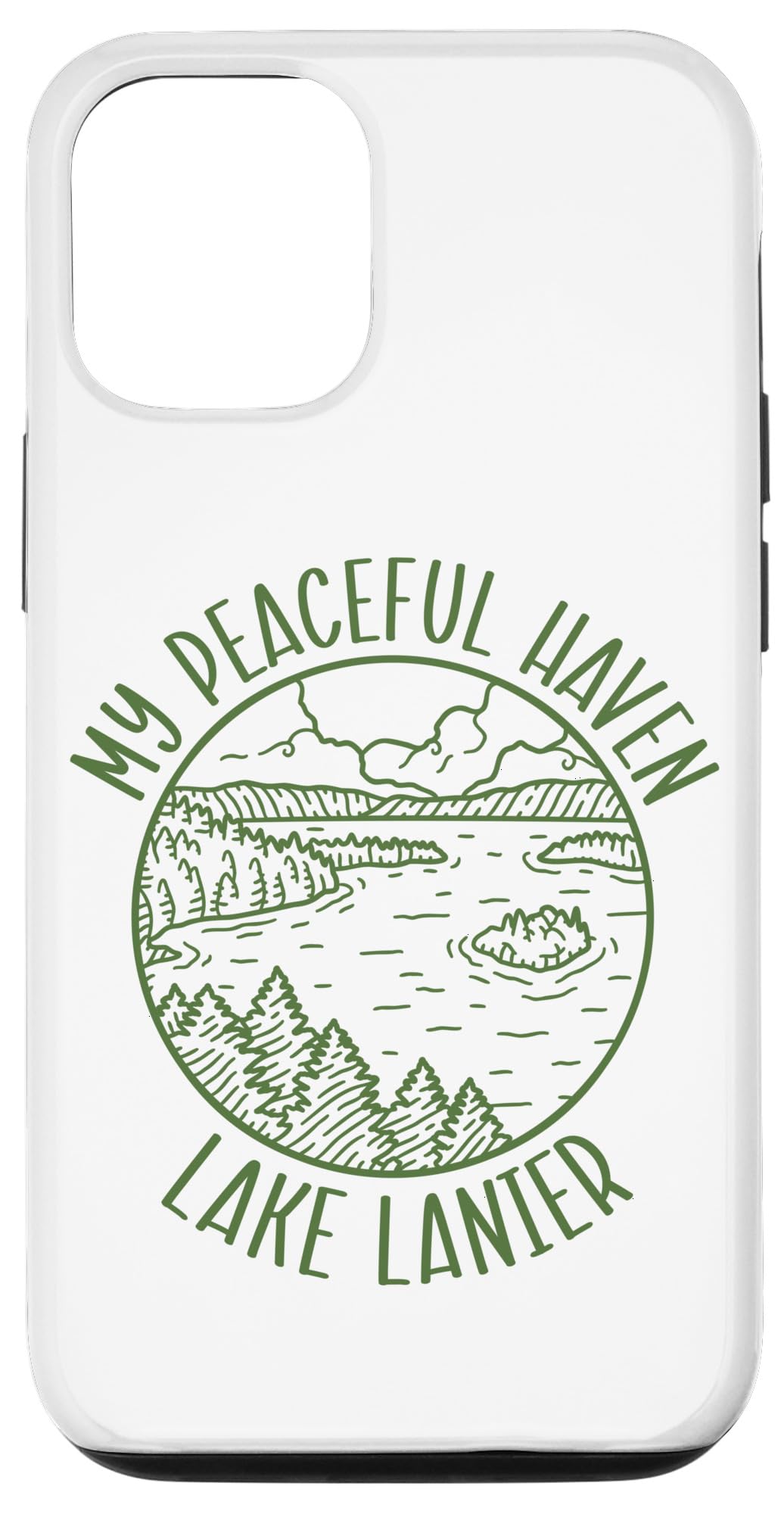 iPhone 14 Peacefulness at Lake Lanier Case