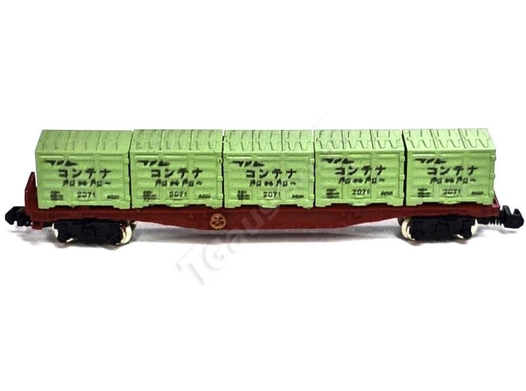 T Gauge JNR Container Wagon Set 042