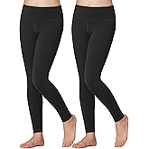Stelle Girls Athletic Leggings Kids Dance Workout Running Yoga Pants with Hidden Pocket