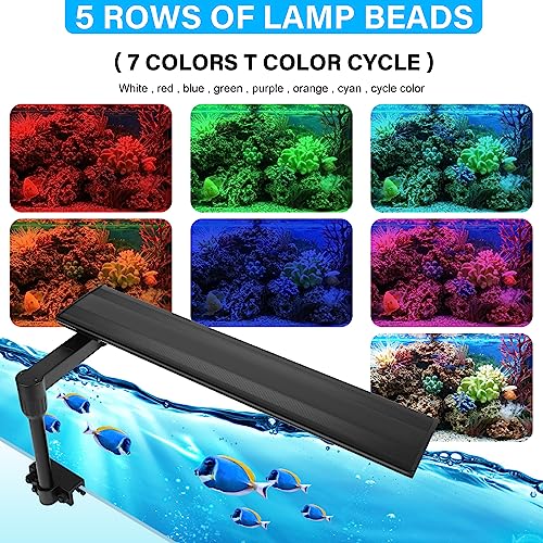 Zingbabu LED Fish Tank Lights, 12-20\