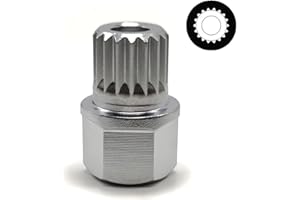 JEUCLEL 33/17PT Wheel Locking Nut Key - BMW Compatible, Anti-Theft Lug Nut Removal Tool
